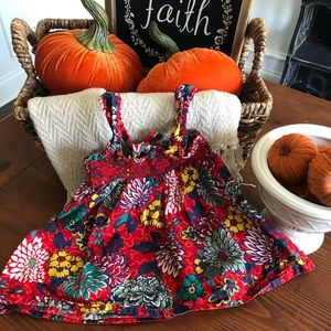 Toddler girl floral top